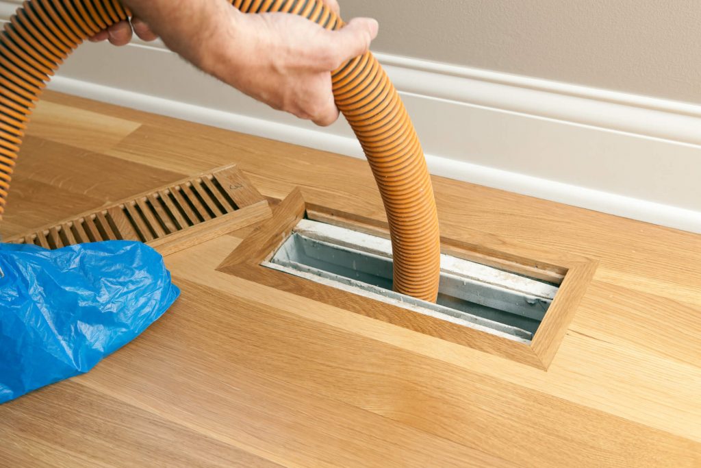 vent cleaning home air duct vacuum Vancouver